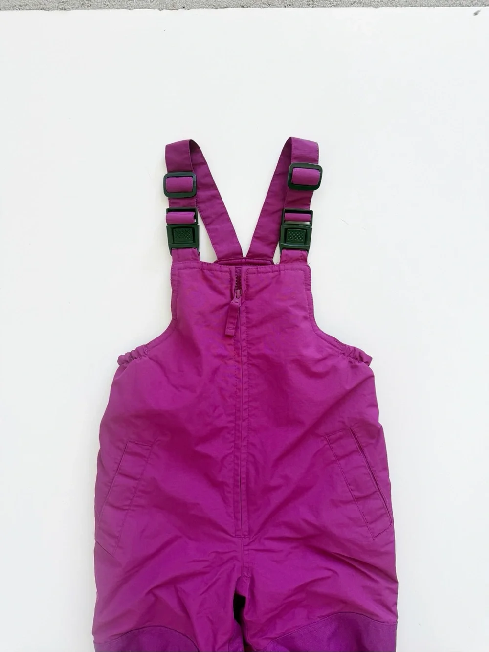 Lands’ End Grow-A-Longs Snow Bib Pink Size 4